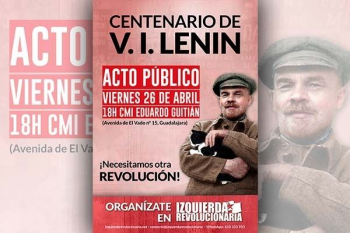 Denuncian los intentos de "censura" del Ayuntamiento contra la celebración de un acto con motivo del centenario de Lenin