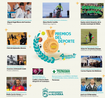 Fallados los premios del deporte en Alovera del año 2023