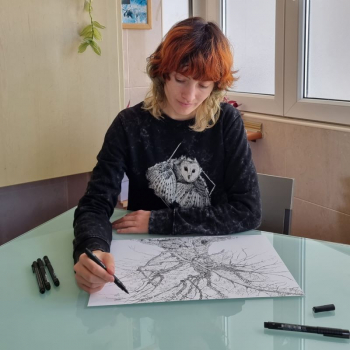 La artista molinesa Míriam Barahona se cuela entre los finalistas del Premio Internacional Ilustraciencia