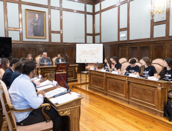 La Diputación acoge las semifinales de la VI Liga de Debate Provincial