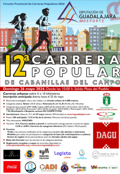 Ya puedes apuntarte a la 12ª Carrera Popular de Cabanillas