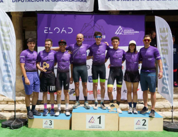 Javier Écija y Beatriz Martínez repiten pódium en una 'III The Cañamon Bike Race' de récord, en Budia