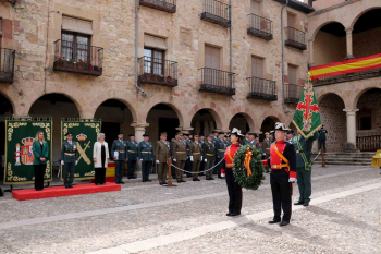 La Guardia Civil celebra su 180º Aniversario cerca del medio rural, en Sigüenza, engrandeciendo su IX Centenario