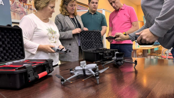 Alovera apuesta por la tecnología de los drones para mejorar la seguridad y otras áreas de la gestión municipal