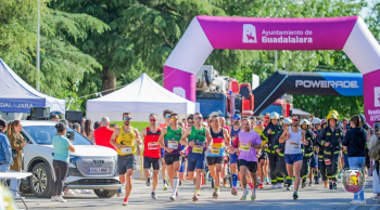 Más de 400 personas participaron en la XXII Carrera Solidaria de los Bomberos de Guadalajara