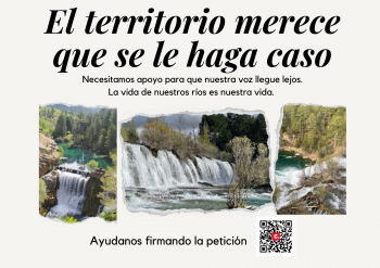 Una campaña en Change.org para evitar la demolición de las presas del Alto Tajo recaba casi 1.500 apoyos hasta la fecha