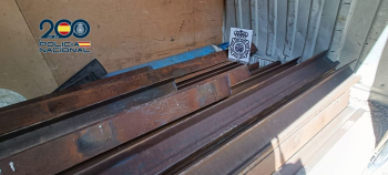 Siete detenidos en Guadalajara por sustraer vías de tren en Baides