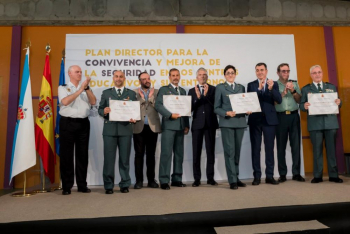 Francisco Sousa recibe un reconocimiento del Ministerio de Interior por su labor en el Plan Director de la Guardia Civil en los centros educativos de Guadalajara