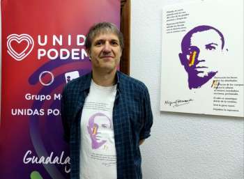 Alfredo Vicente Ruano, candidato a la Alcaldía de Guadalajara por Podemos, supera la fase de avales