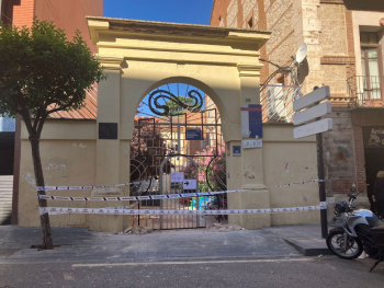 STE-CLM exige más inversión en los centros educativos tras el desprendimiento de una cornisa en el IES Castilla de Guadalajara