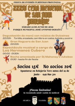 La XXXIV Feria Medieval de San Juan de Jadraque contará con la actuación de los Hermanos Cubero