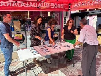 El PSOE inicia una campaña informativa ante el inminente cobro del ‘sablazo’ del IBI de Guarinos, con subidas de hasta 200 euros