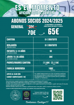 El C.D. Marchamalo lanza su campaña de abonos para le temporada 2024-25 con importantes descuentos y novedades