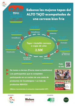 Este verano vuelve la IV Ruta de la Tapa del Alto Tajo