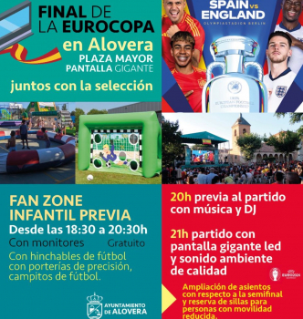 Tras el éxito de la semifinal Alovera suma una fan zone infantil en la previa de la final
