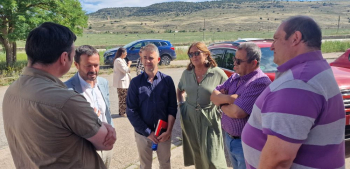 Comienzan los trabajos de despliegue de fibra óptica en el polígono industrial Los Tobares de Molina de Aragón