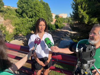 El PSOE exige a Guarinos que no retrase más las obras en las láminas del Barranco del Alamín y denuncia “el completo abandono” de su entorno