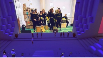 Las Burbutrizes vuelvan a sorprender con su felicitación navideña, esta vez en el Metaverso