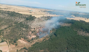 Detectado un nuevo incendio forestal en el término municipal de Argecilla