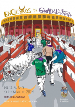 Maria Luisa Carrillo Rojo gana el I Concurso de Carteles del Encierro de Guadalajara