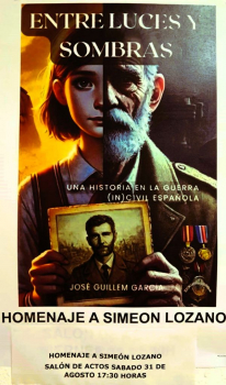 Ciruelos del Pinar rinde homenaje a Simeón Lozano con la presentación de la novela "Entre luces y sombras" que relata sus vivencias durante la Guerra Civil