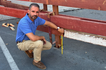 El Ayuntamiento subsana el error de montaje de las talanqueras de Capitán Arenas