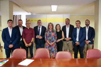 Cabanillas del Campo explica al presidente del Consejo Superior de Deportes sus inversiones en deportes