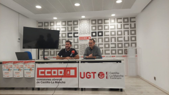UGT y CCOO Guadalajara llaman a los trabajadores y trabajadoras de la provincia a concentrarse para pedir la reducción de la jornada laboral