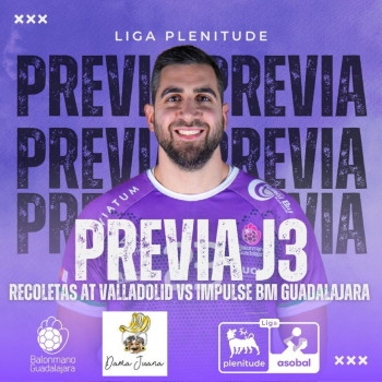 El IMPULSE Balonmano Guadalajara confía en su triunfo en tierras vallisoletanas