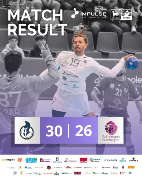 El IMPULSE Balonmano Guadalajara se quedó sin premio en Valladolid y ya mira a su próximo compromiso