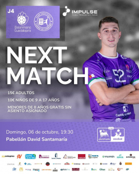 El IMPULSE Balonmano Guadalajara regresa a casa en busca del triunfo