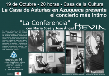 La Casa de Asturias de Azuqueca trae la música de Hevia a la localidad