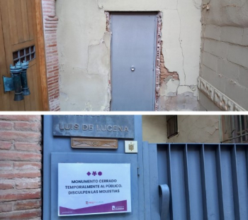 La Junta tacha de "incompetente" al Ayuntamiento por el cierre "ilegal" de la Capilla de Luis de Lucena