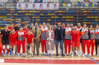 Los mejores futbolistas con discapacidad visual han preparado en Guadalajara el próximo campeonato de Europa