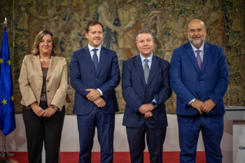 García-Page se refiere a Guadalajara durante la firma del protocolo con el Ayuntamiento de Toledo para la Ciudad del Cine: "Hoy abandonamos una película de terror"