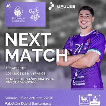 El IMPULSE Balonmano Guadalajara se encuentra con su primera gran final