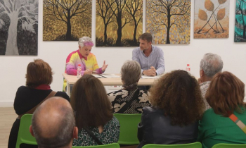 David Trijueque presenta su primera novela policiaca "Sangre de Policía" en Cabanillas del Campo